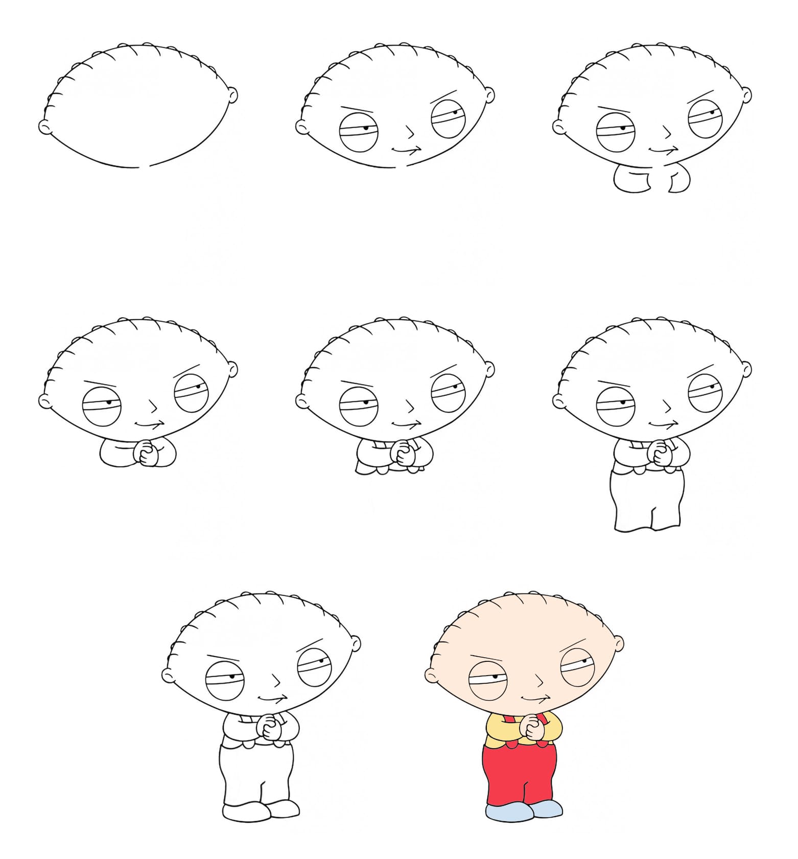 Stewie Family Guy Drawing Ideas