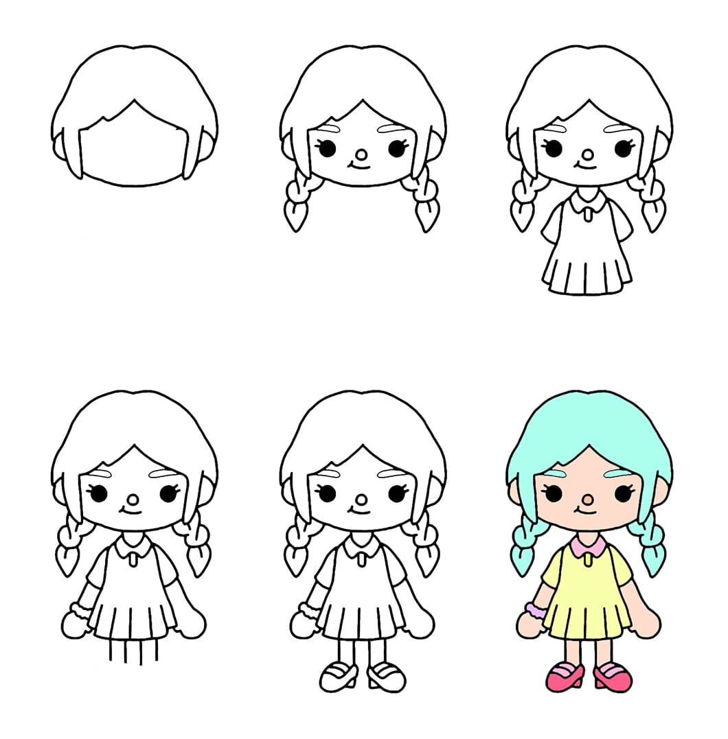 Toca Boca Drawing Ideas