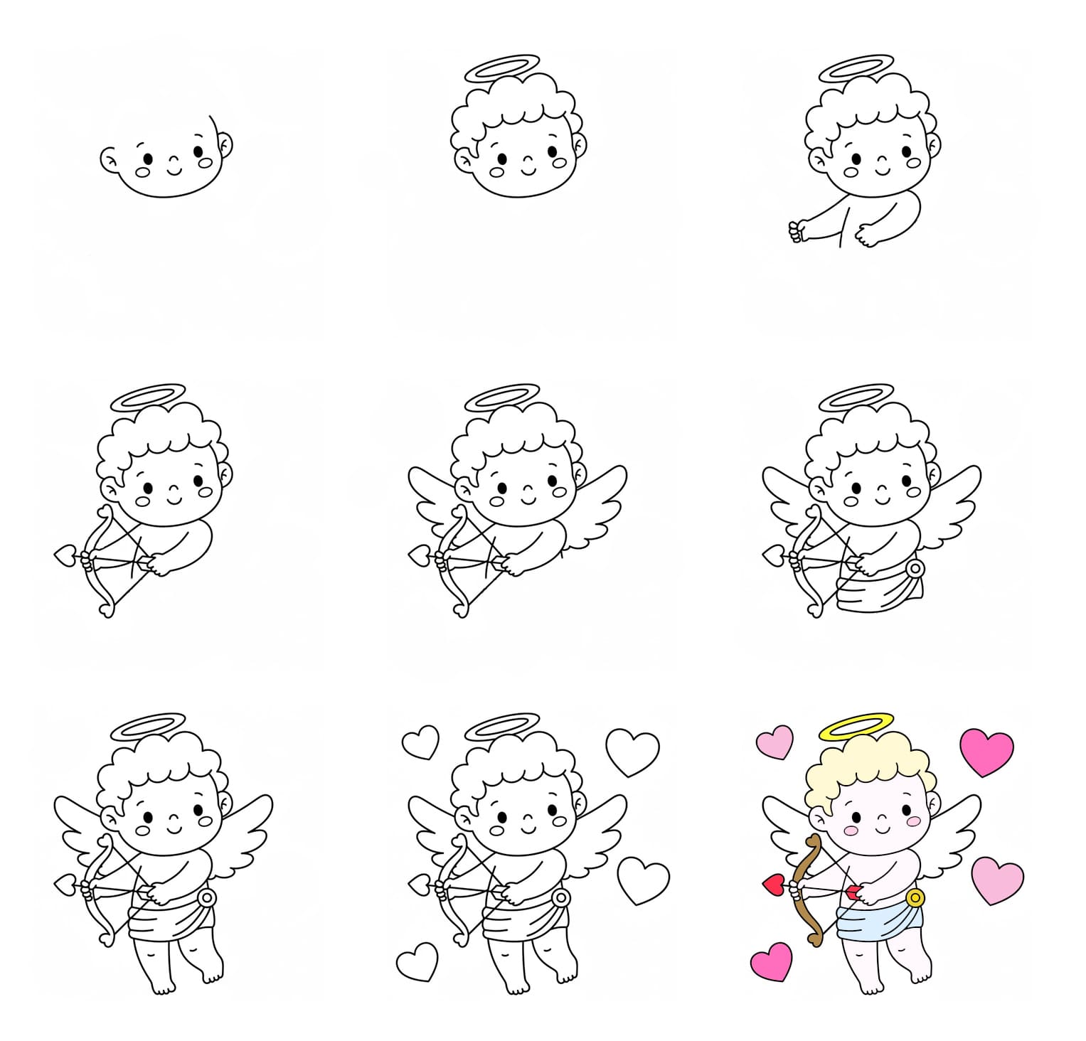 Cupid Drawing Ideas