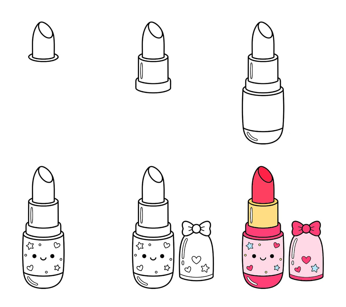 Lipstick Drawing Ideas