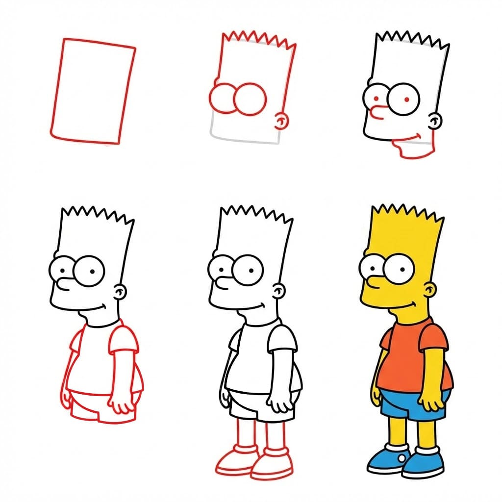 Bart Simpson The Simpsons Drawing Ideas
