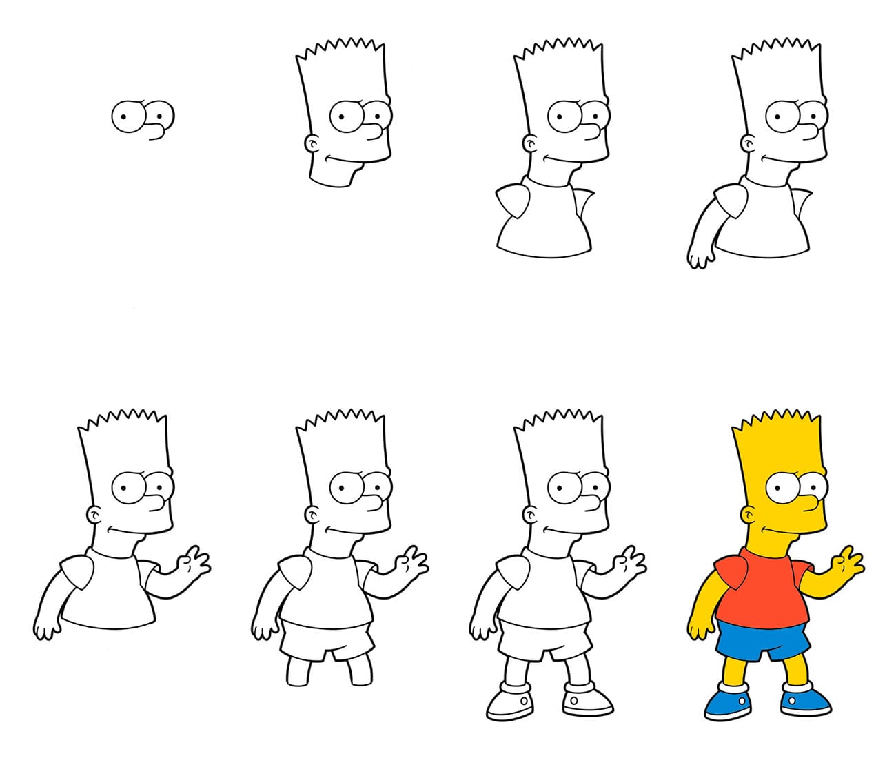 Bart Simpson in The Simpsons Drawing Ideas