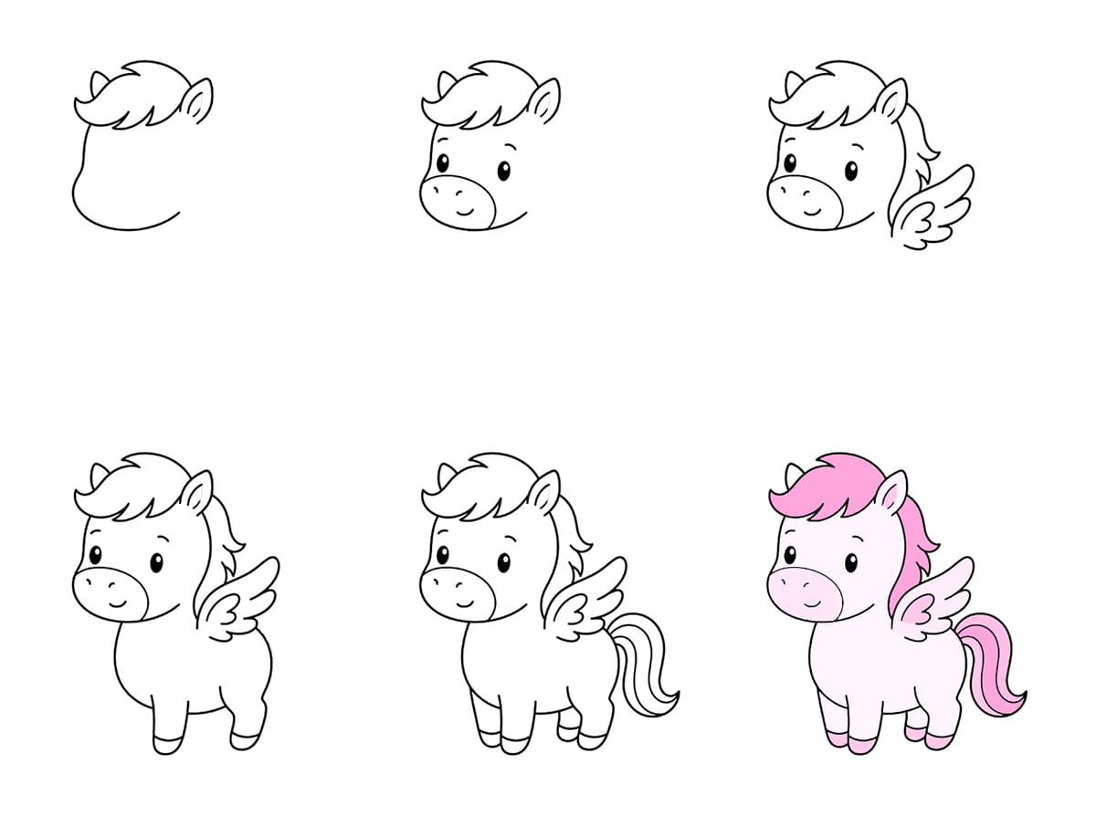 Chibi Pegasus Drawing Ideas