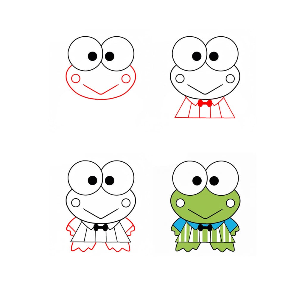 Keroppi from Sanrio Drawing Ideas