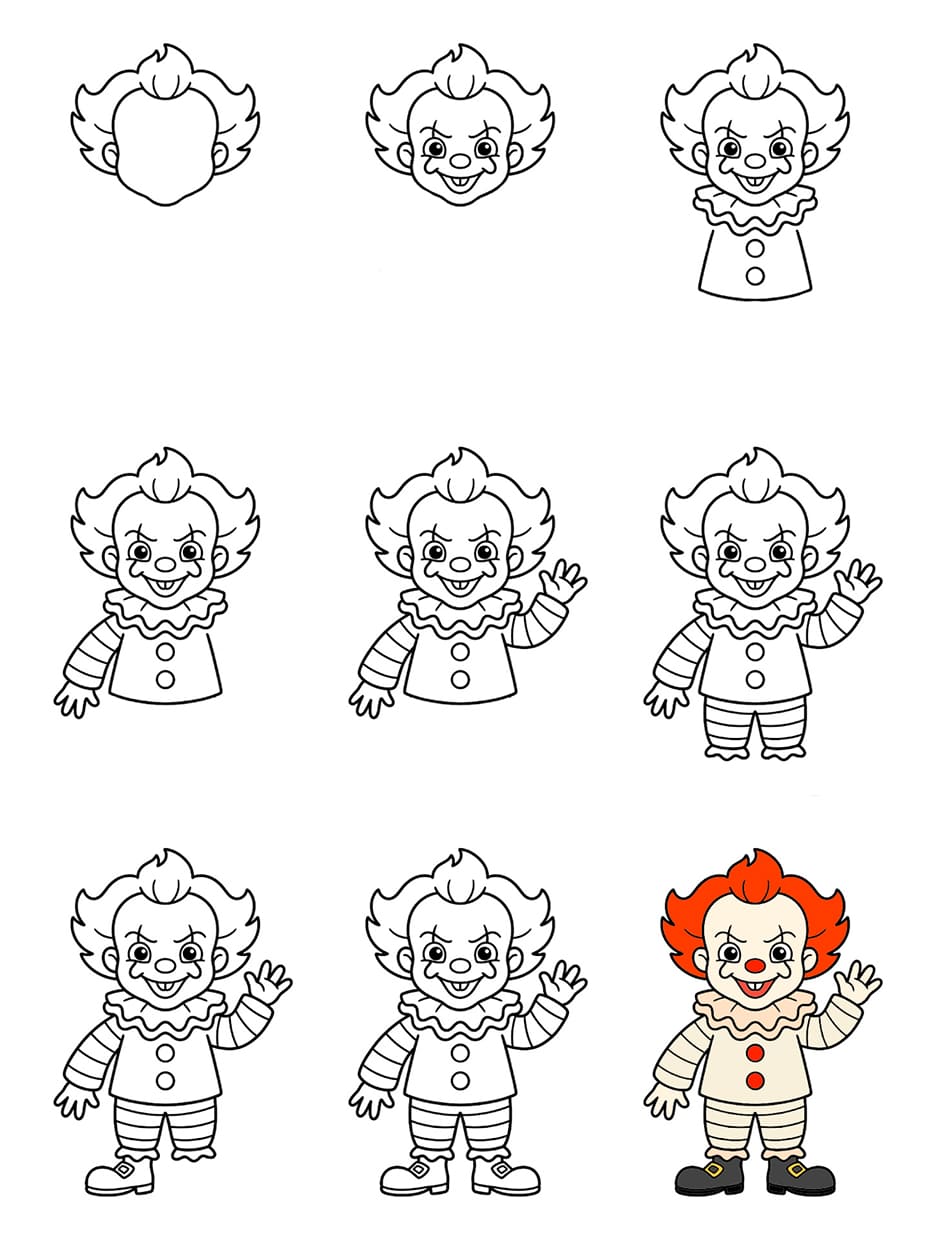 Little Pennywise Drawing Ideas