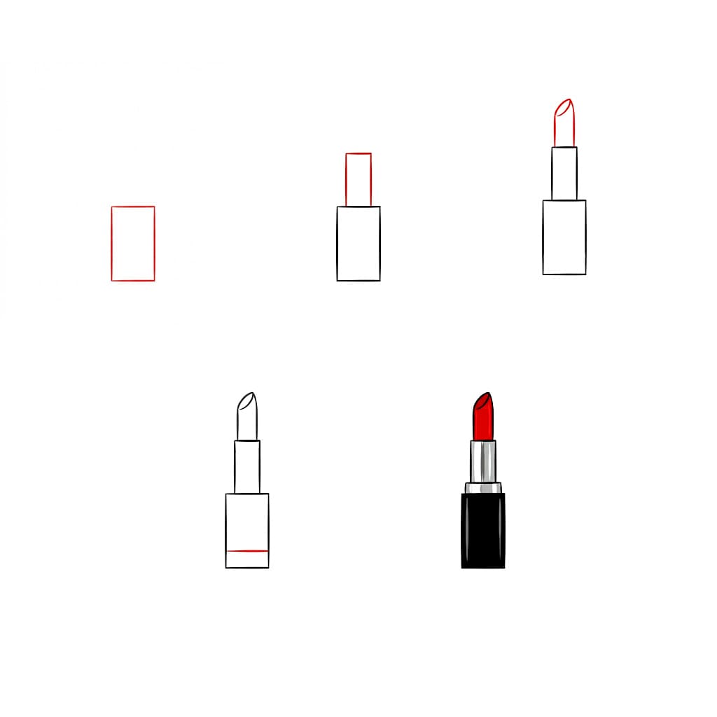 Nice lipstick Drawing Ideas