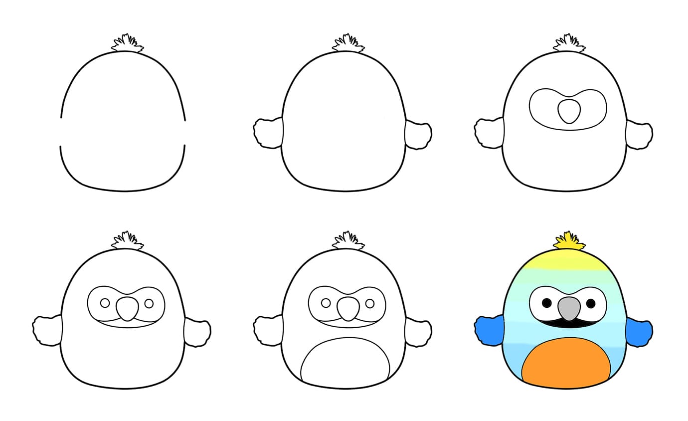 Squishmallows Baptise Drawing Ideas