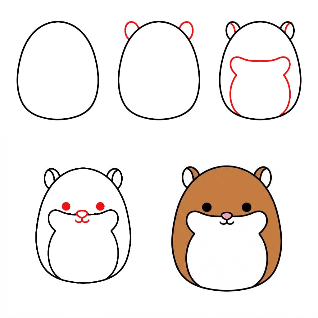 Squishmallows Humphray Drawing Ideas