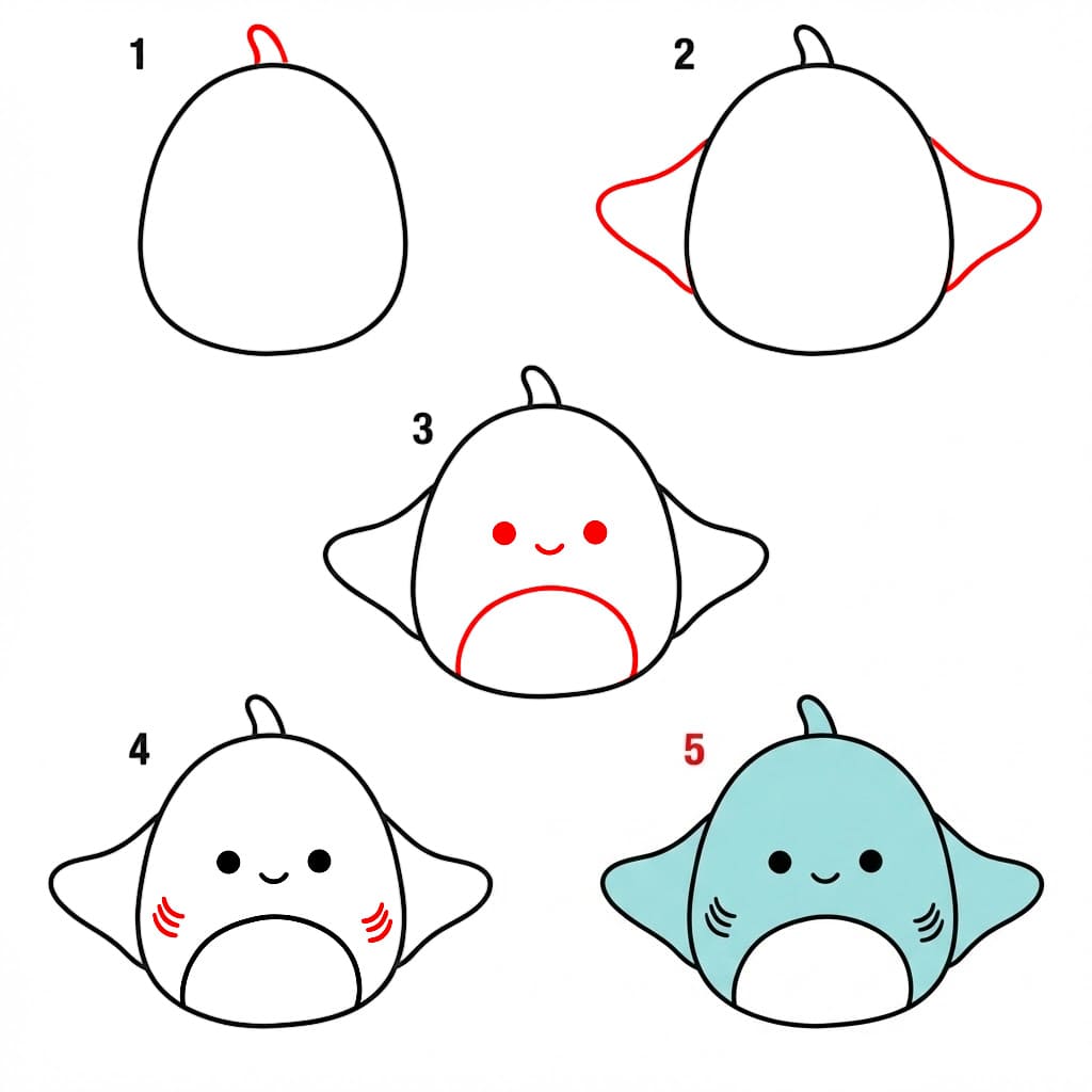 Squishmallows Maggie Drawing Ideas