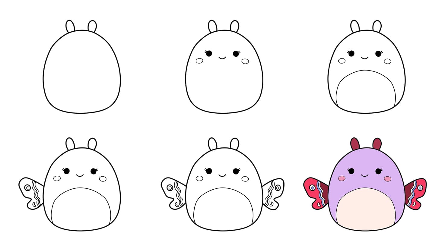 Squishmallows Sandrine Drawing Ideas