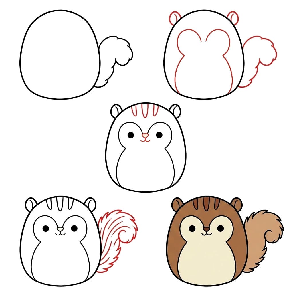 Squishmallows Sawyer Drawing Ideas