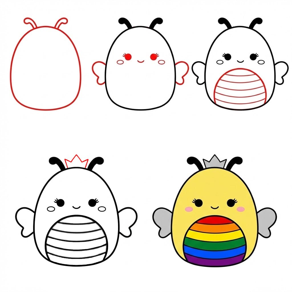 Squishmallows Sunny Drawing Ideas