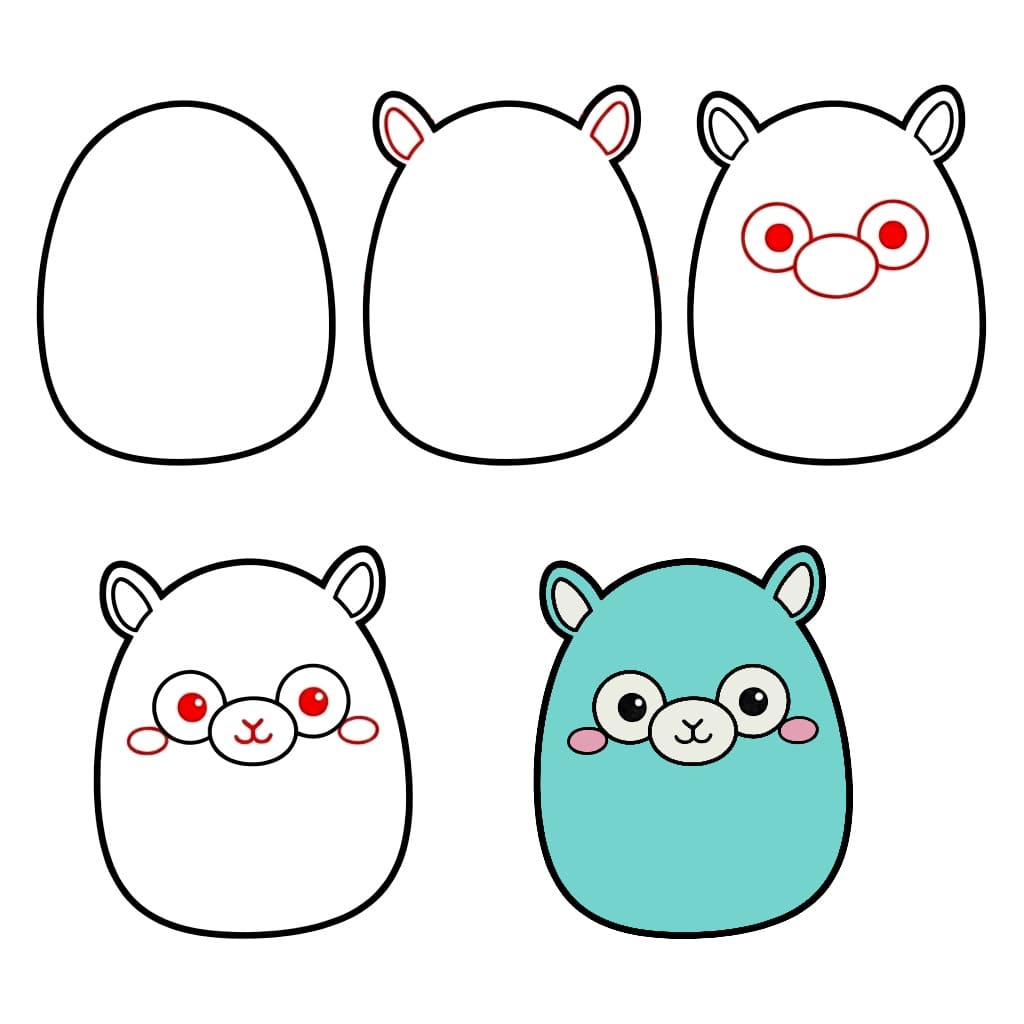 Squishmallows Tim Drawing Ideas