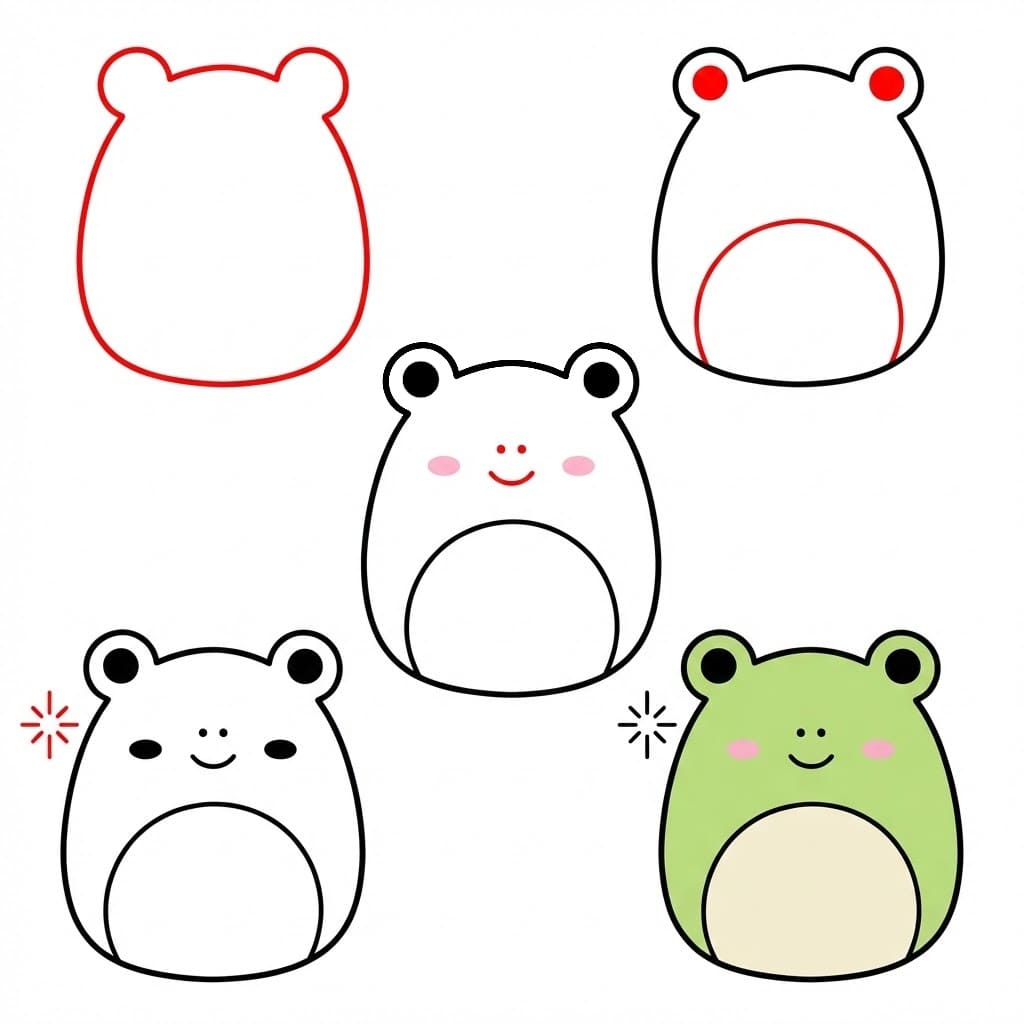 Squishmallows Wendy Drawing Ideas