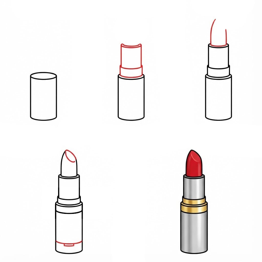 Stunning lipstick Drawing Ideas