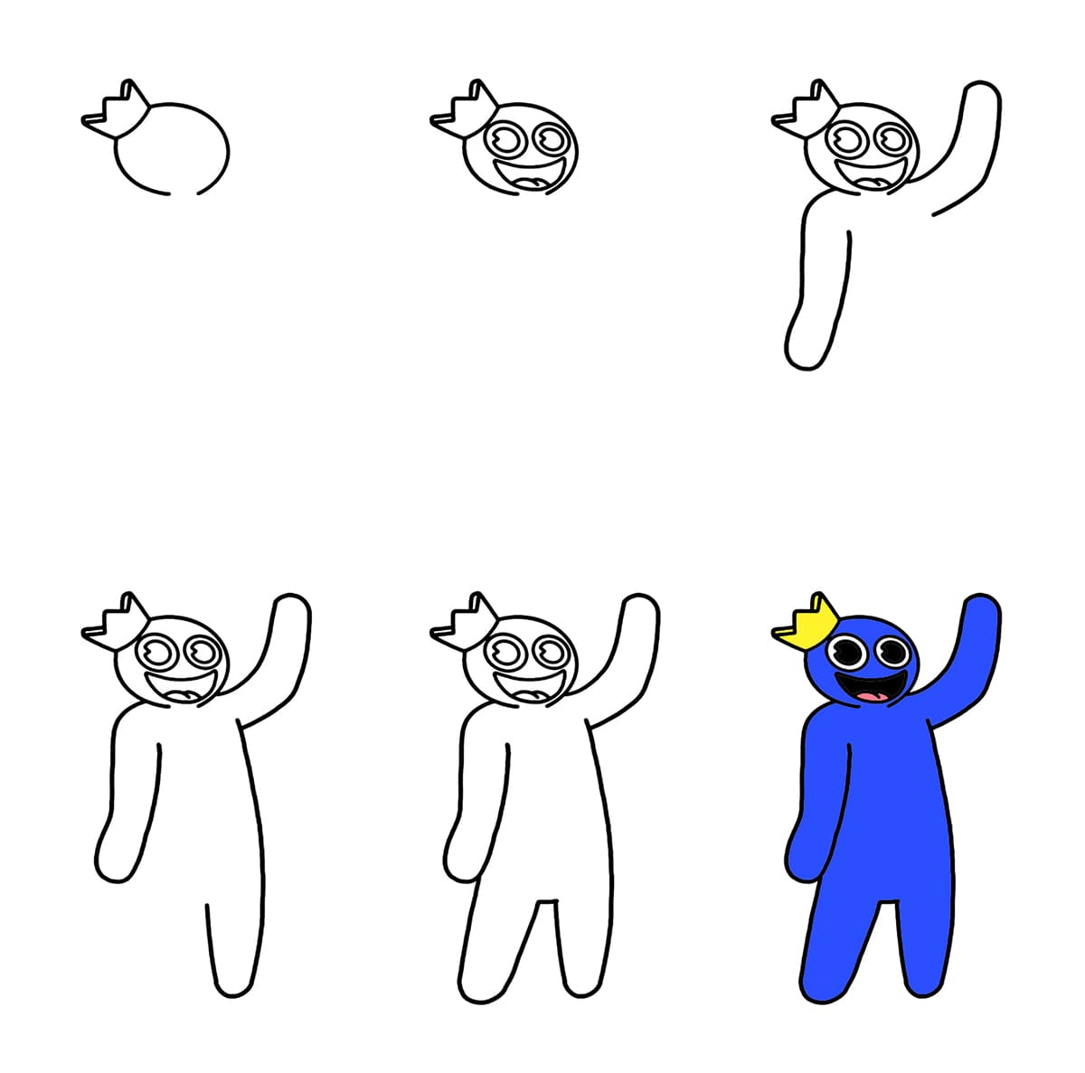 Rainbow Friends Drawing Ideas