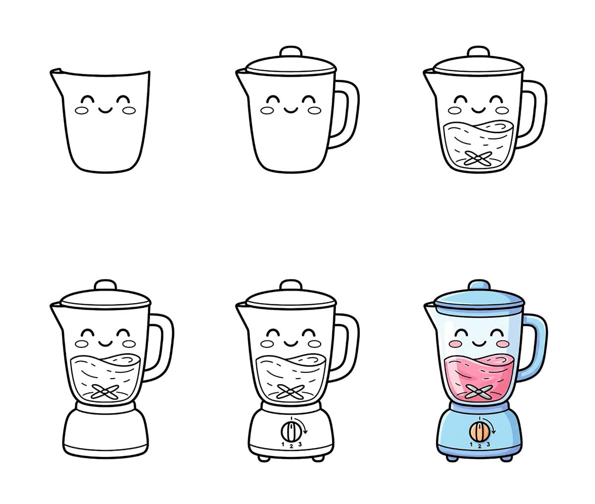 Cartoon Blender Drawing Ideas