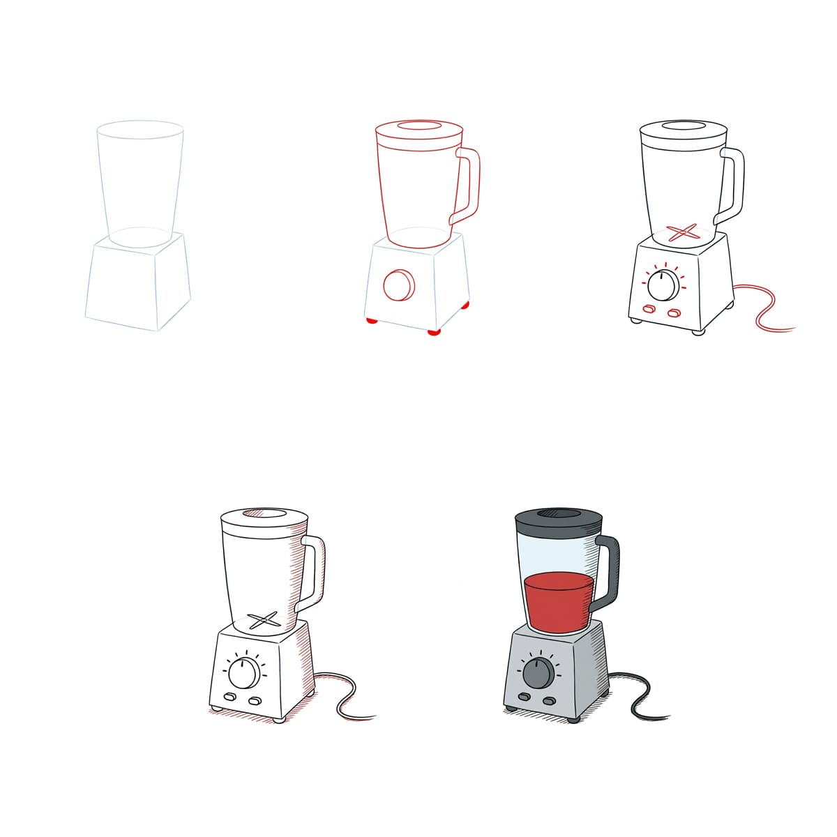 Classic Blender Drawing Ideas