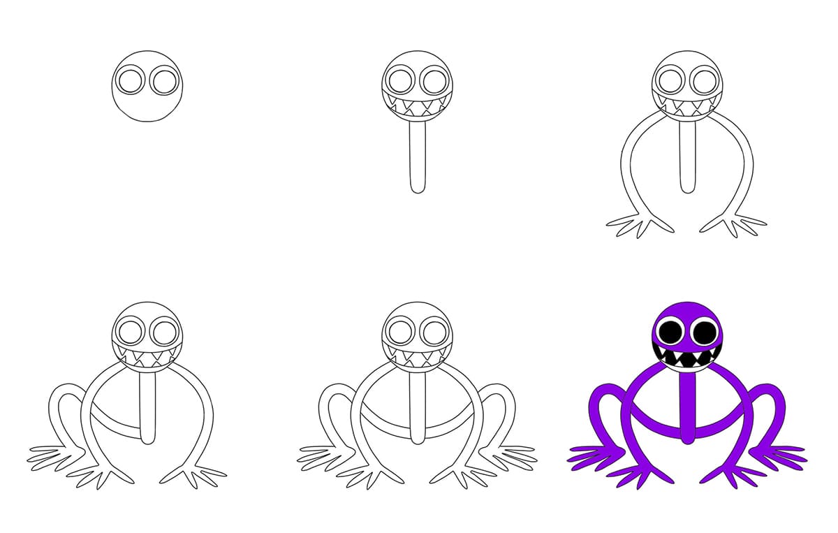 Purple Drawing Ideas