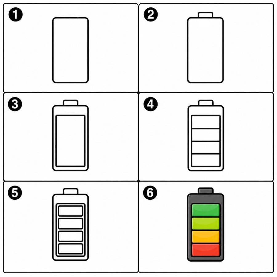 Battery Bar Drawing Ideas