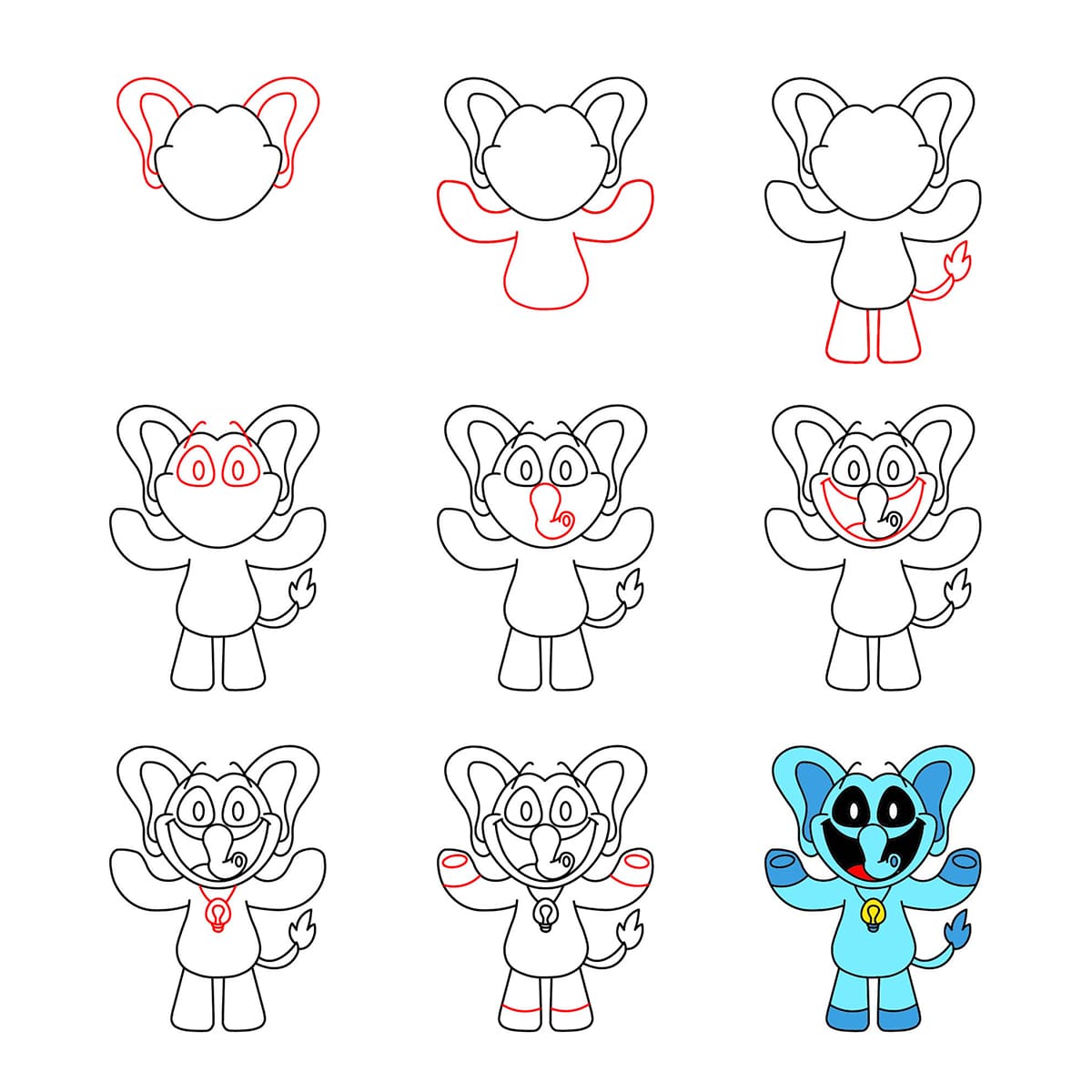 Bubba Bubbaphant Drawing Ideas