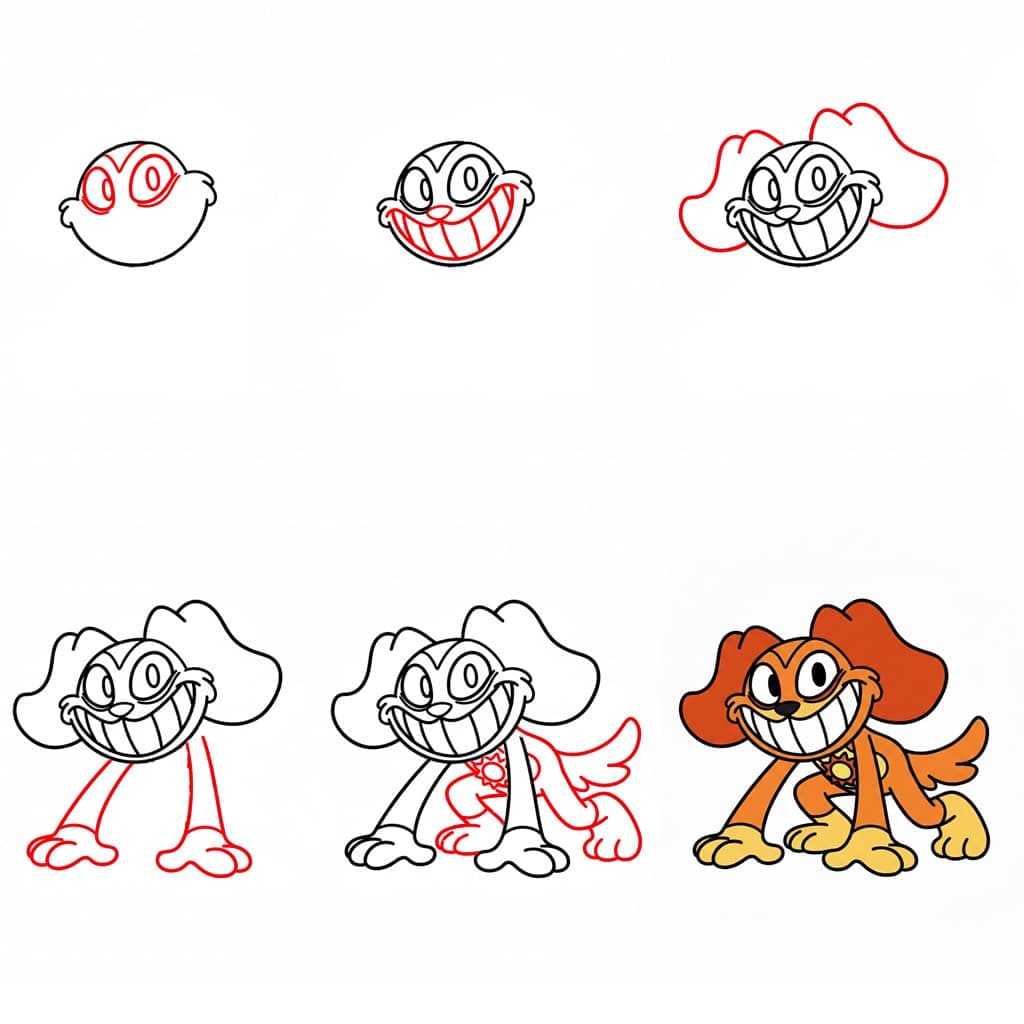 Creepy Dogday Drawing Ideas