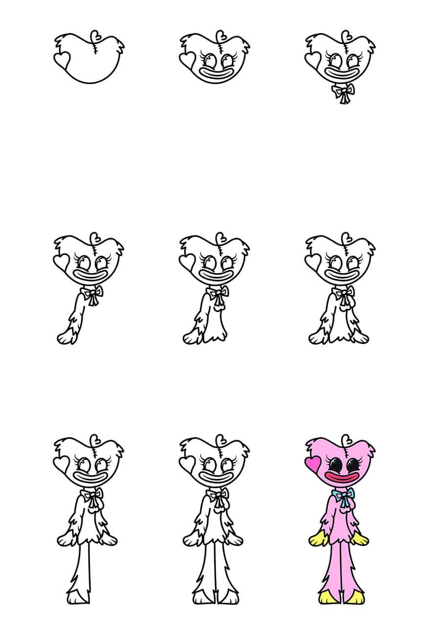 Cute Kissy Missy Drawing Ideas