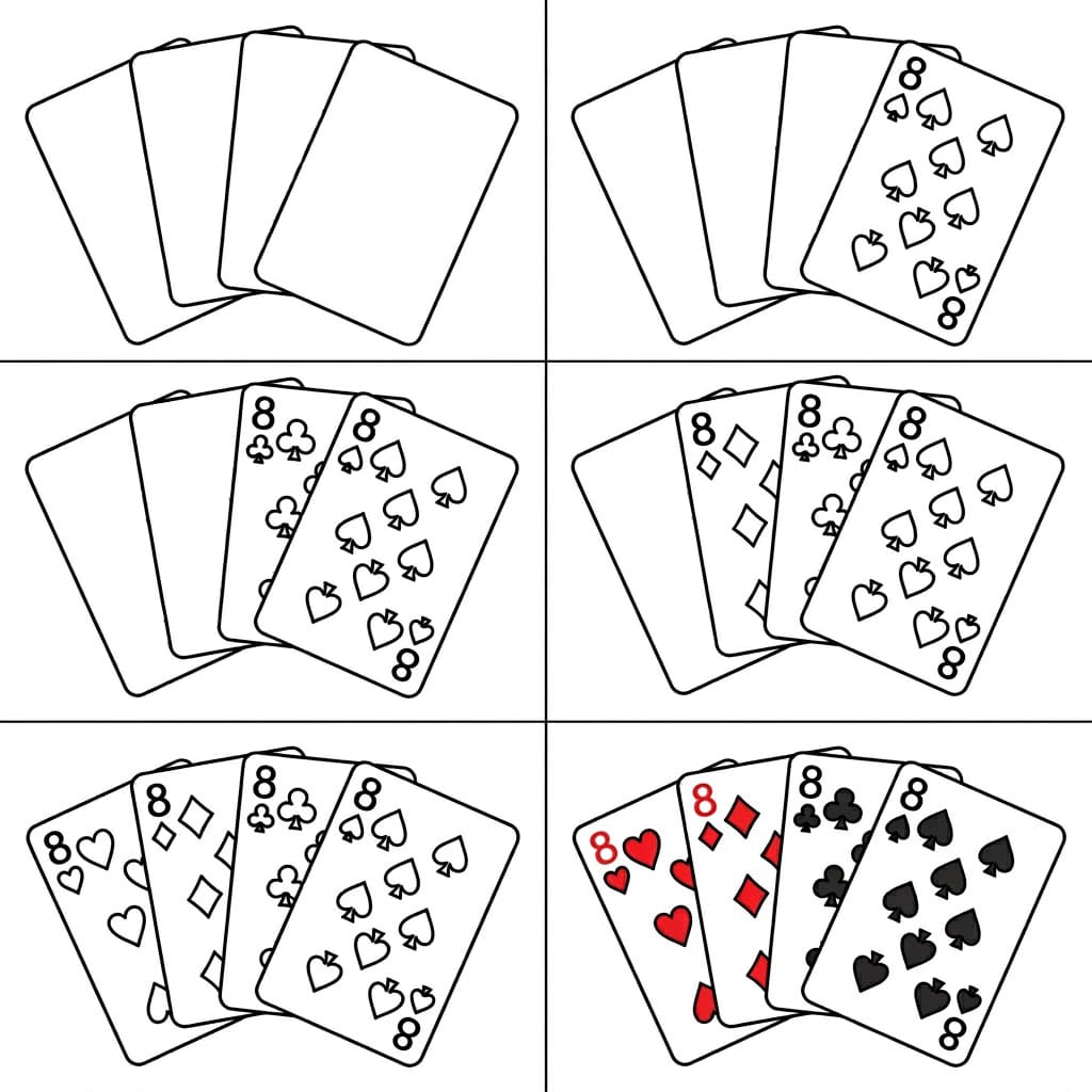 Four Eights Drawing Ideas