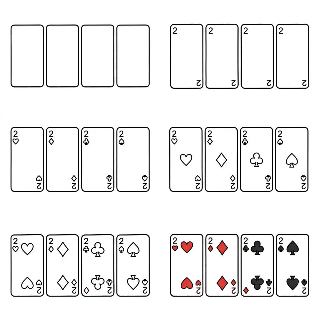 Four Twos Drawing Ideas