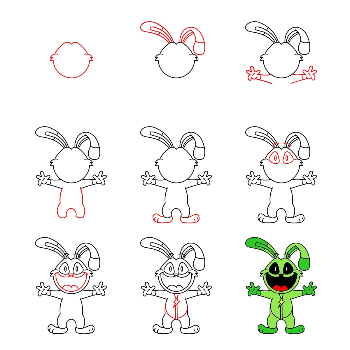 Hoppy Hopscotch Drawing Ideas