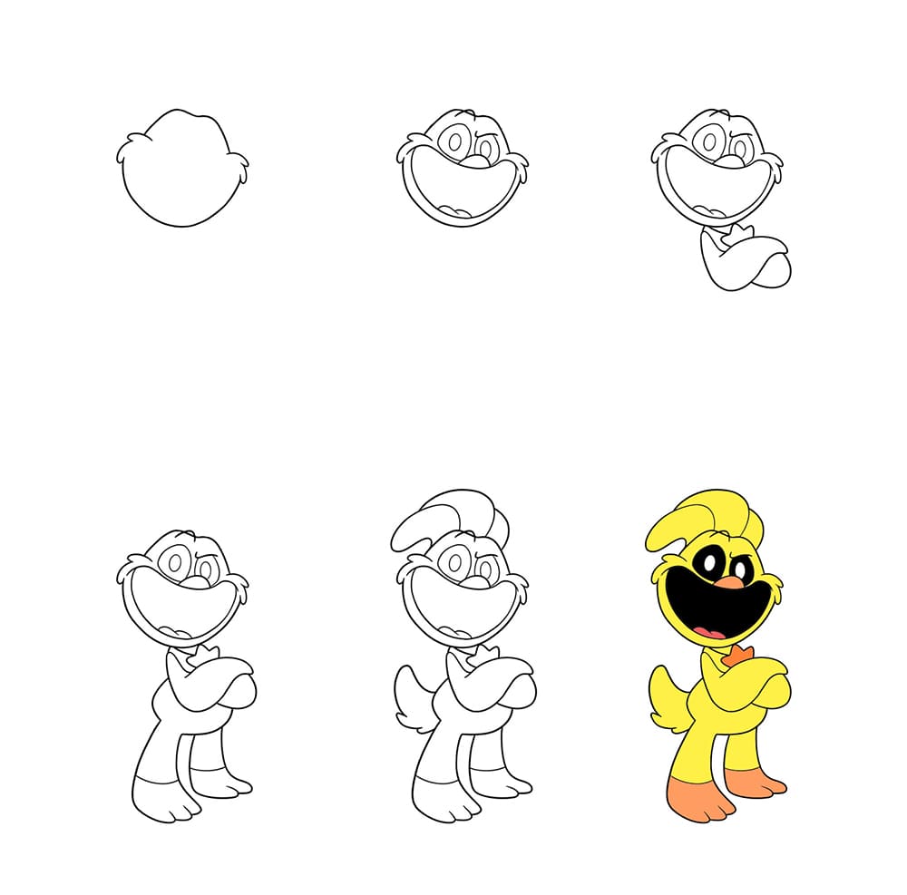 KickinChicken Smiling Critters Drawing Ideas