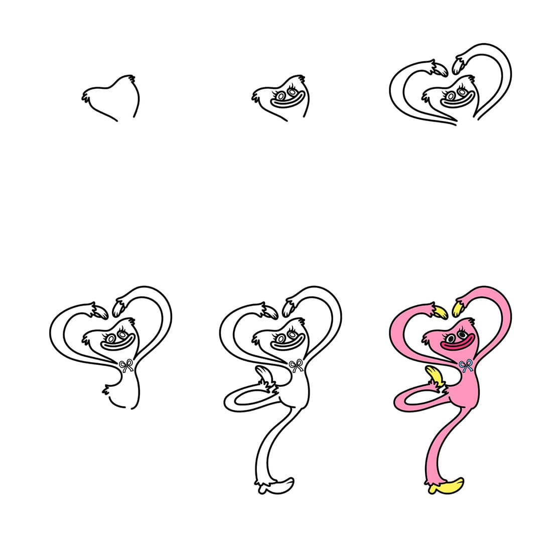 Kissy Missy Dancing Drawing Ideas