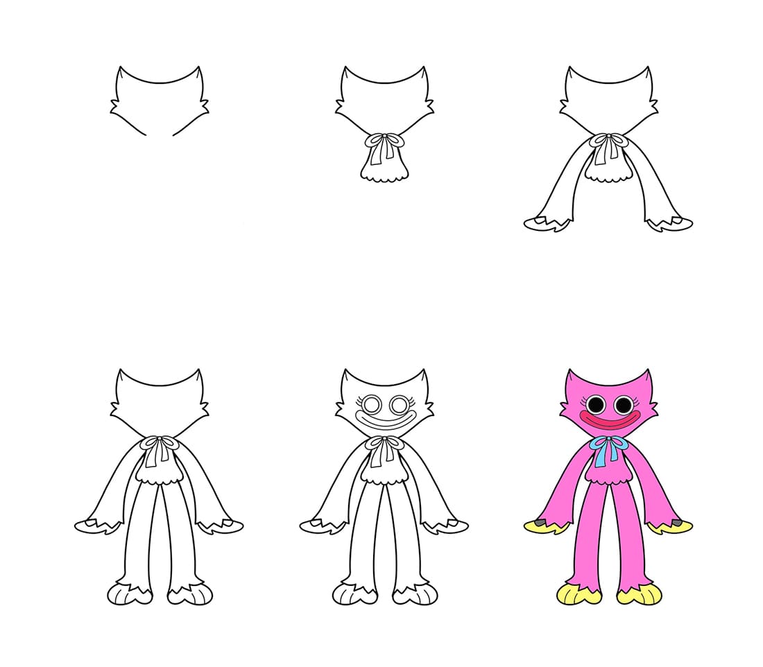 Kissy Missy Poppy Playtime Drawing Ideas