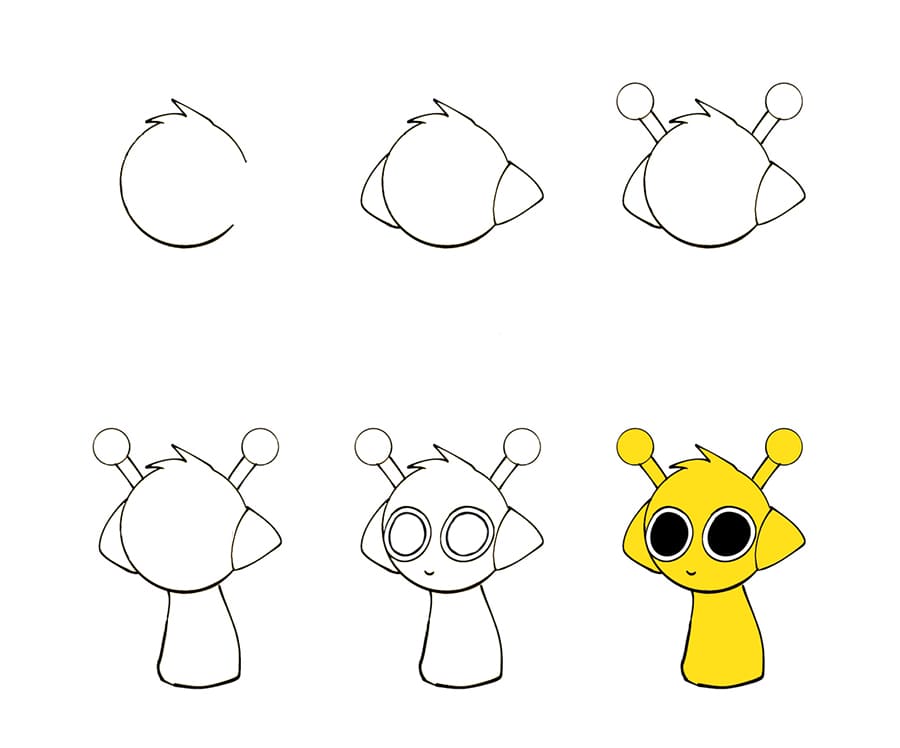 Adorable Simon Sprunki Incredibox Drawing Ideas