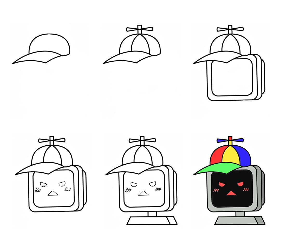 Angry Mr Fun Computer Sprunki Incredibox Drawing Ideas