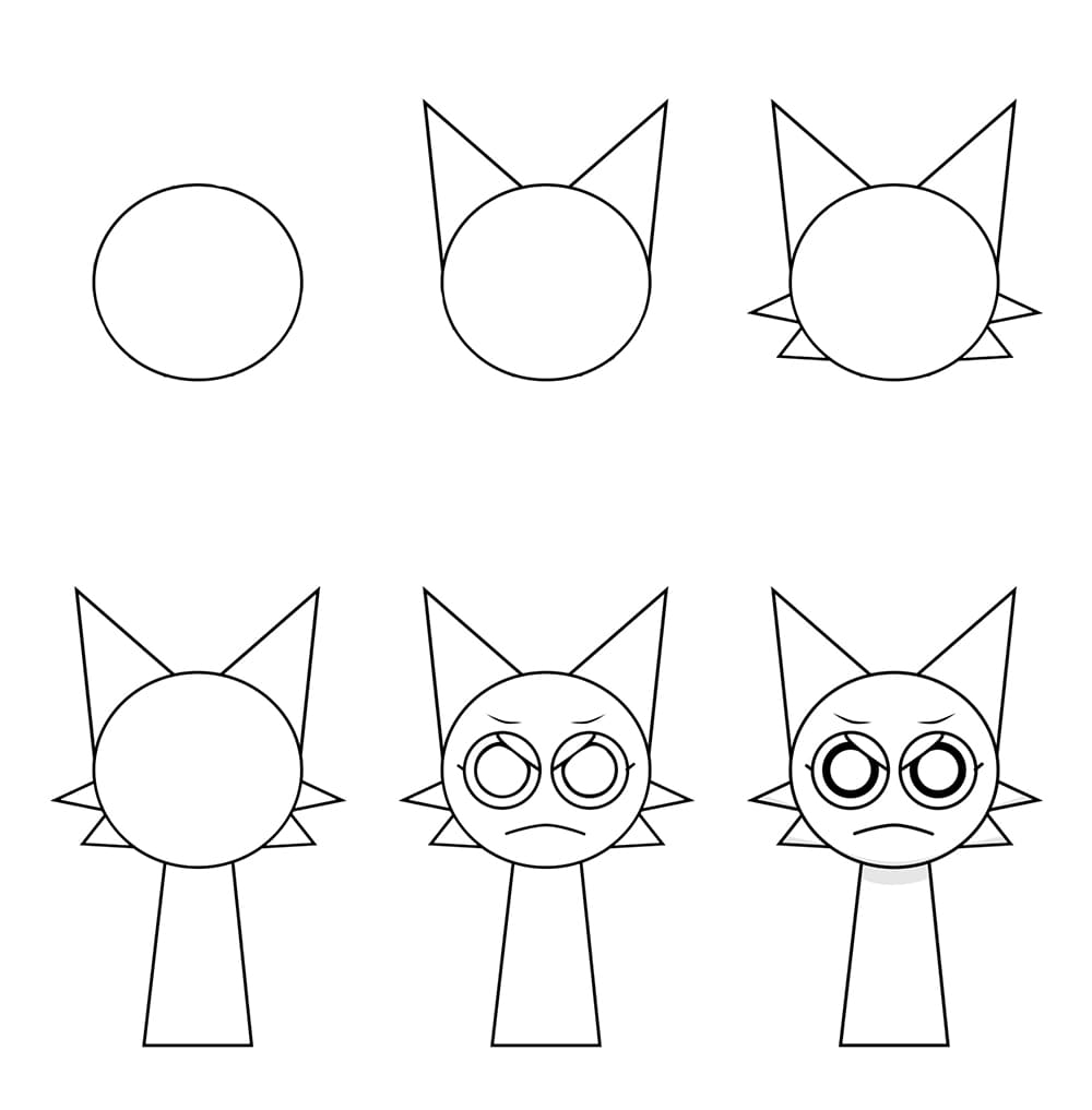 Angry Wenda Sprunki Incredibox Drawing Ideas