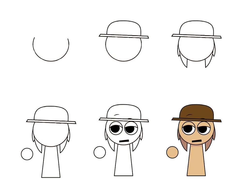 Bored Tunner Sprunki Incredibox Drawing Ideas