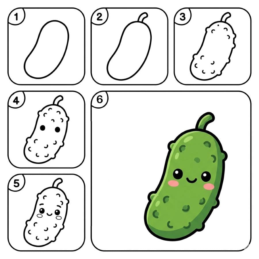 Chibi pickle Drawing Ideas