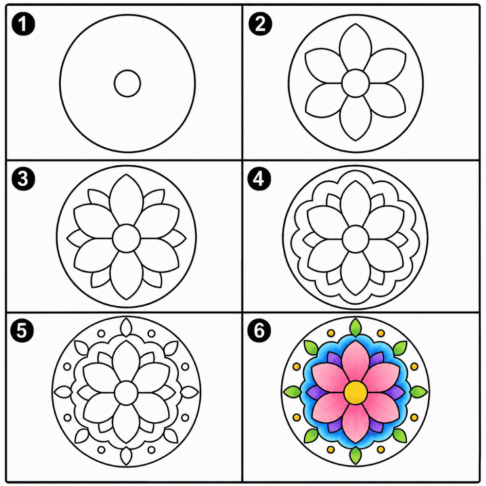 Mandala Drawing Ideas