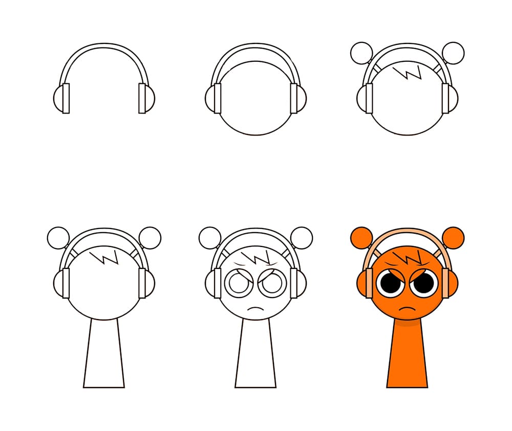 Mad Oren Sprunki Incredibox Drawing Ideas
