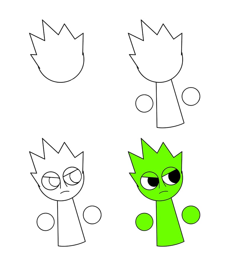 Mad Owakcx Sprunki Incredibox Drawing Ideas