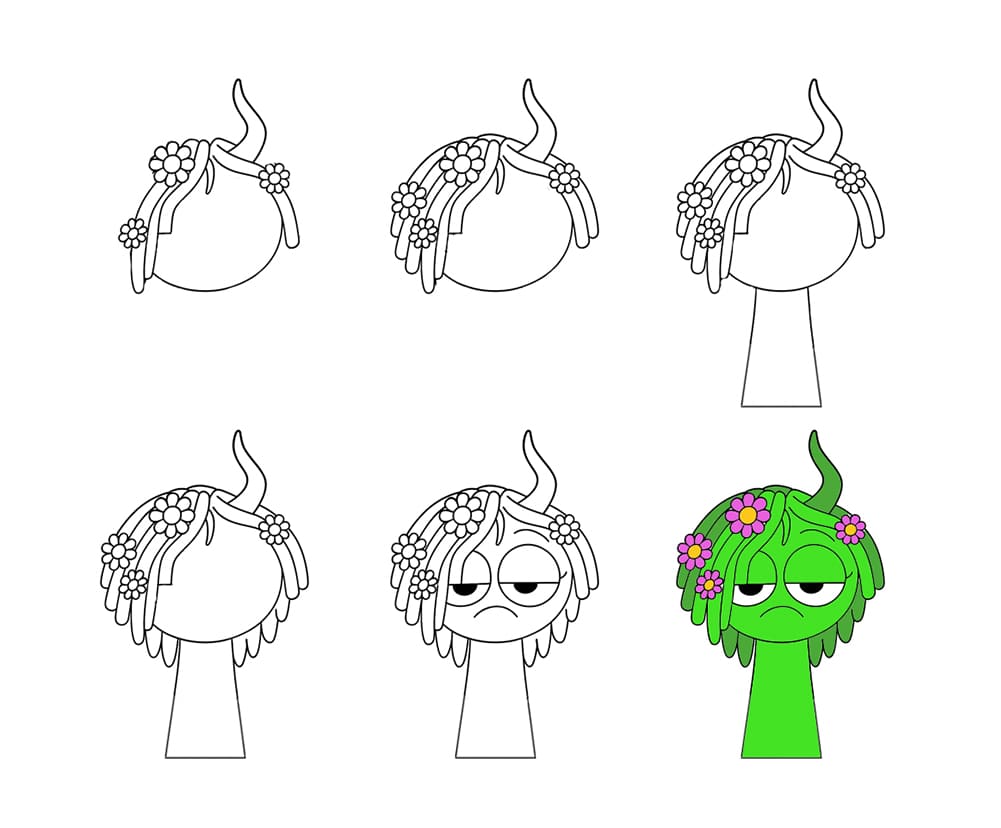 Mad Vineria Sprunki Incredibox Drawing Ideas