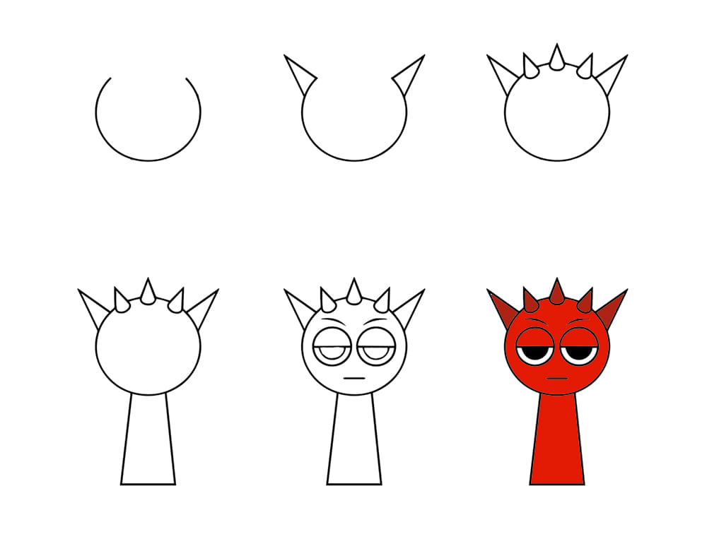 Raddy Sprunki Incredibox Drawing Ideas
