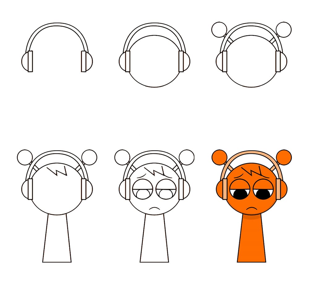 Sad Oren Sprunki Incredibox Drawing Ideas