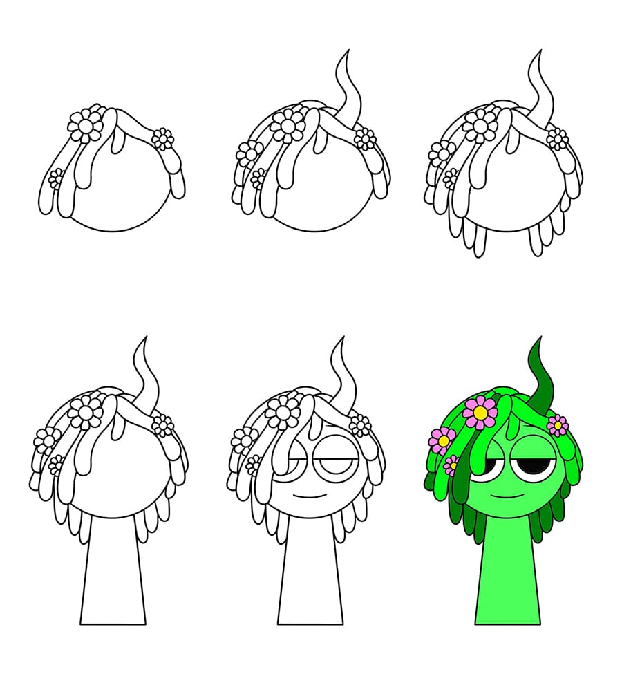 Vineria Sprunki Incredibox Drawing Ideas