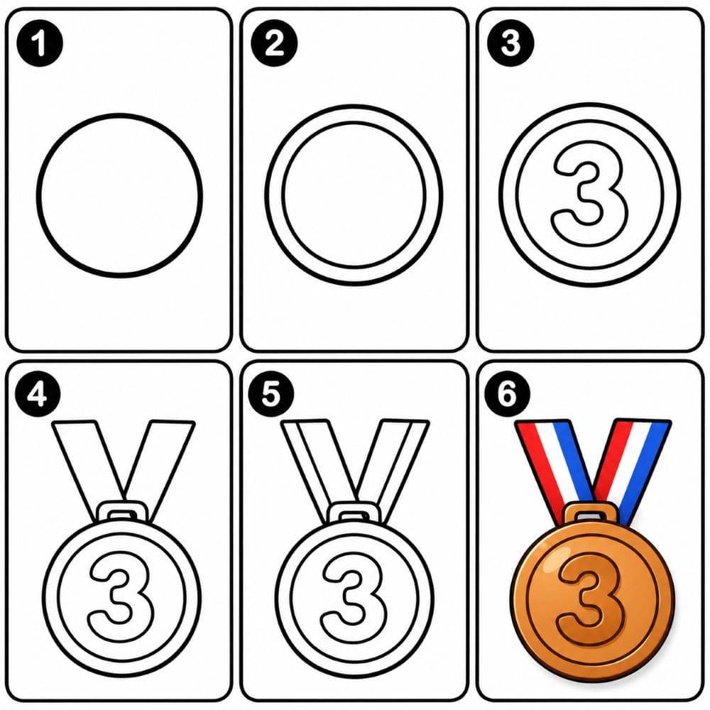 Bronze Medal Drawing Ideas