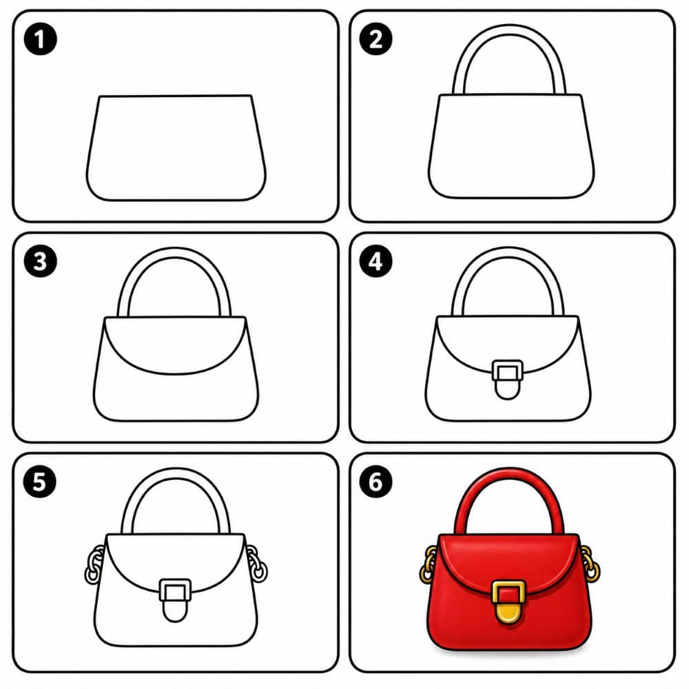 Purse Drawing Ideas