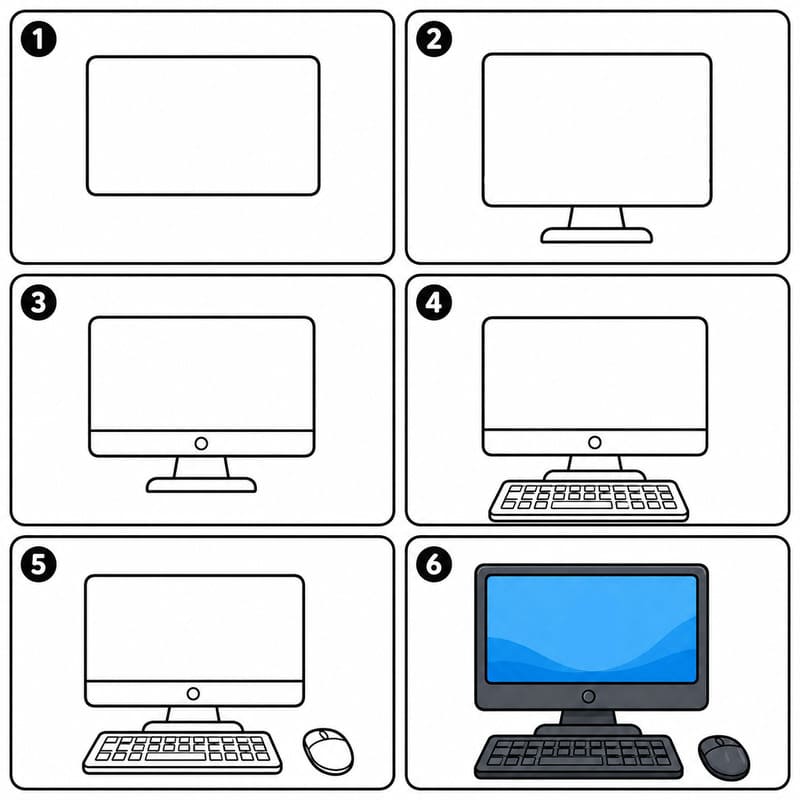 Classic Computer Drawing Ideas