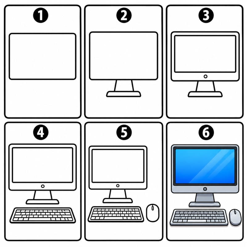 Modern Computer Drawing Ideas
